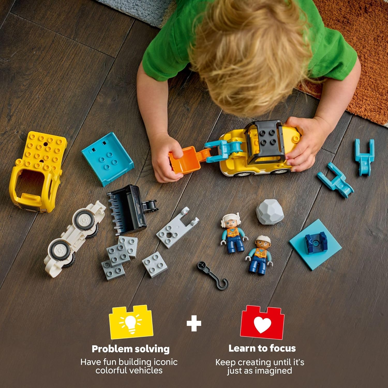 Duplo Town 3 in 1 Construction Vehicles by Lego