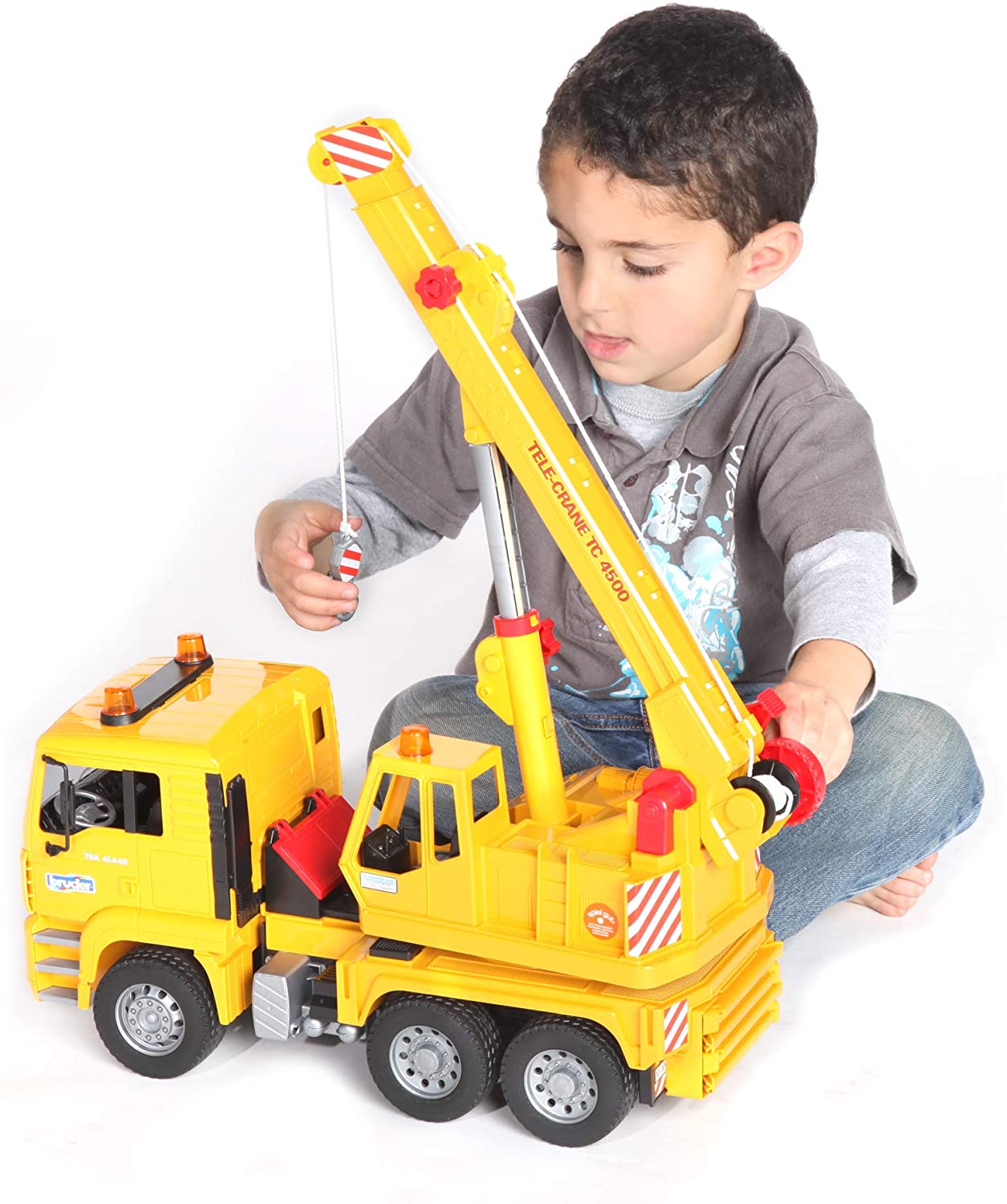 MAN TGA Crane Truck by Bruder 3