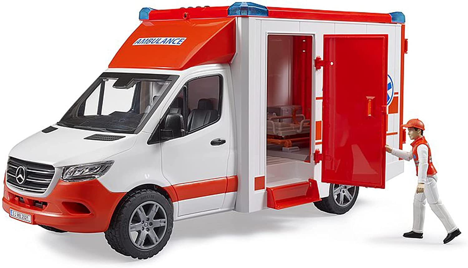 MB Sprinter Ambulance w Driver by Bruder 4