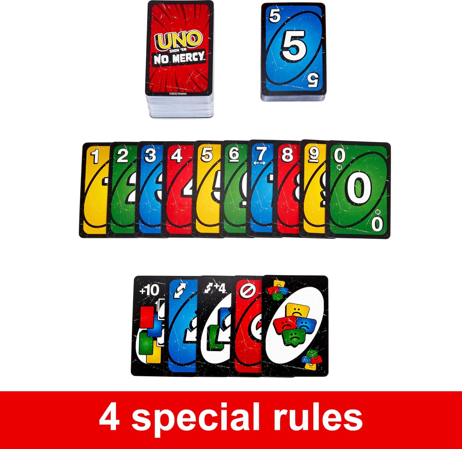 Uno No Mercy by Mattel