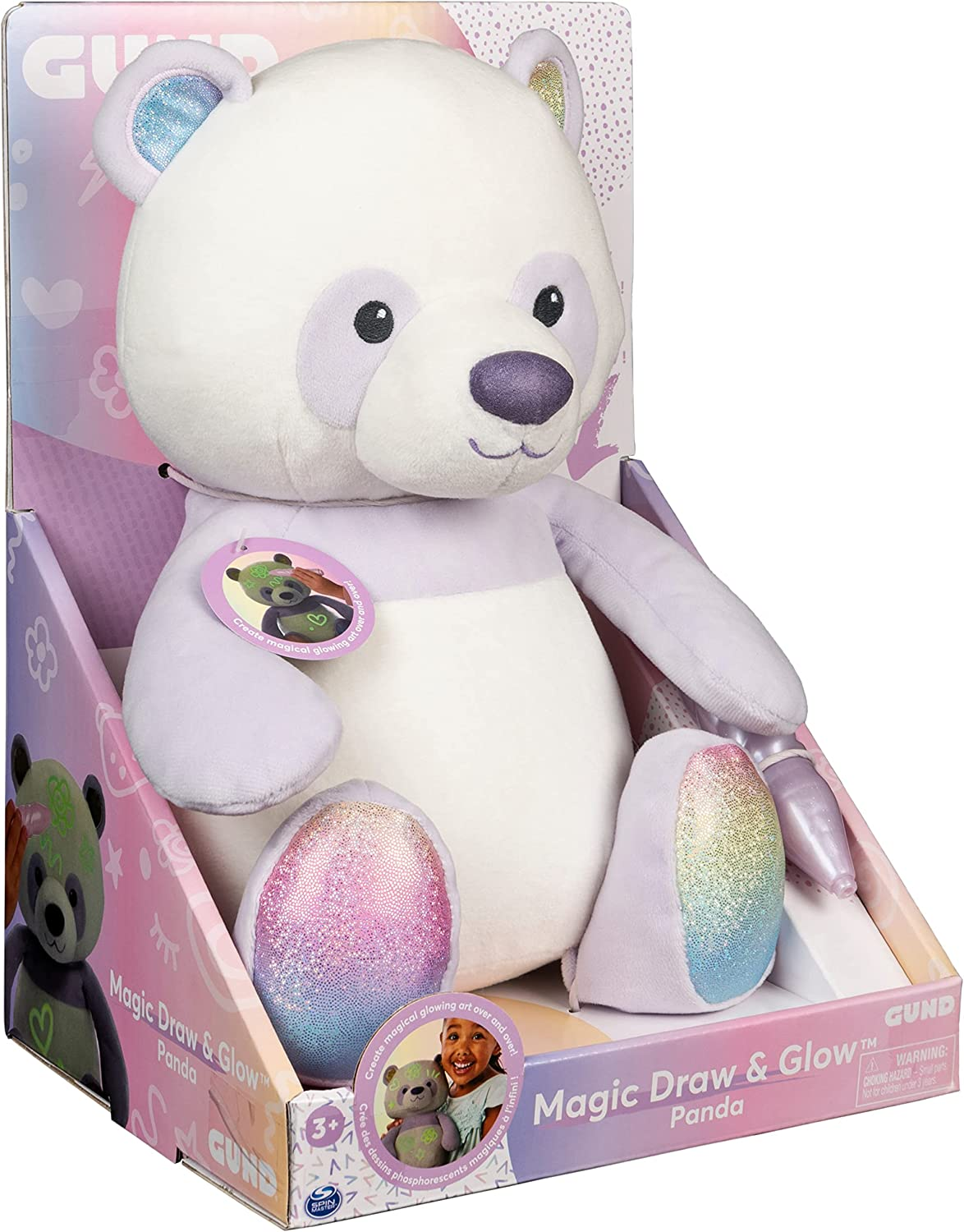 Magic Draw and Glow Panda by Gund 5