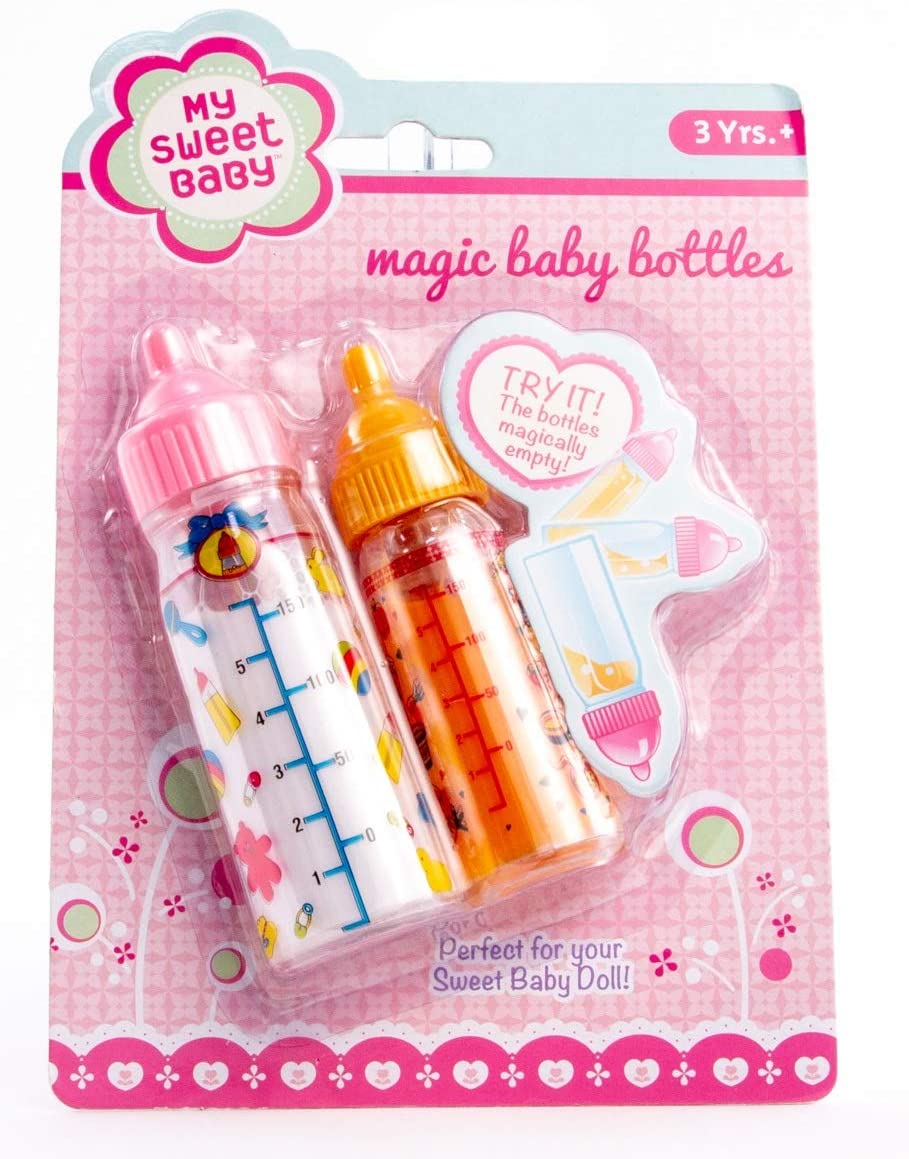 Magic Milk and Juice Baby Bottles by Toysmith