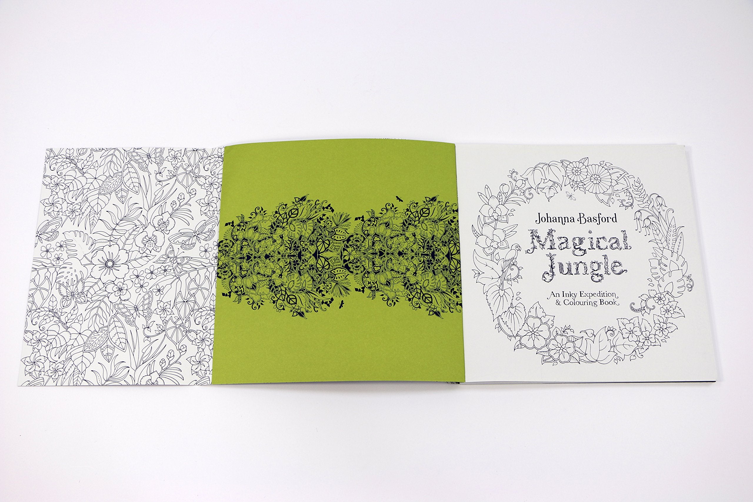 Magical Jungle An Inky Expedition and Coloring Book for Adults by Penguin Random House 1