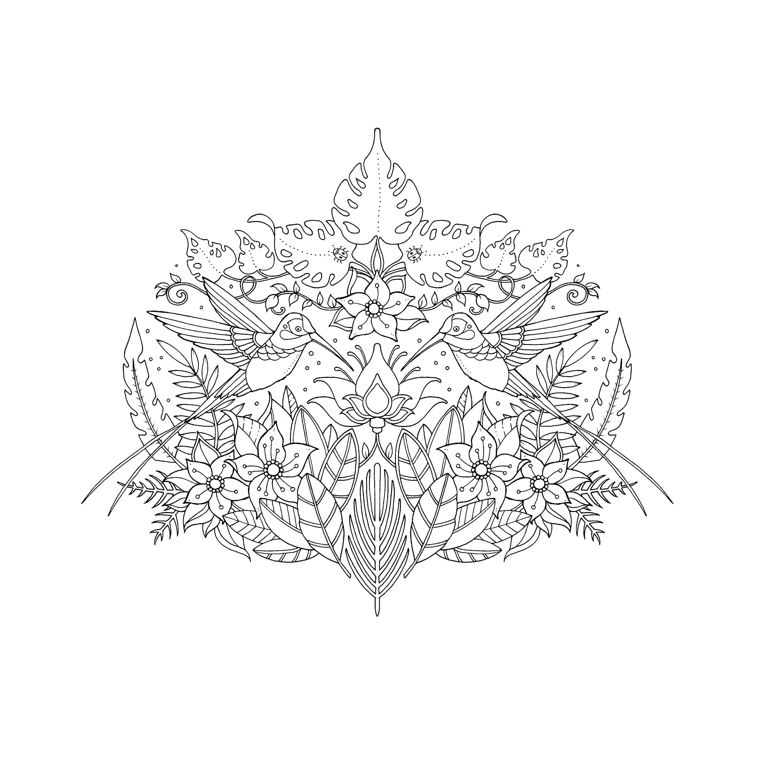 Magical Jungle An Inky Expedition and Coloring Book for Adults by Penguin Random House 4