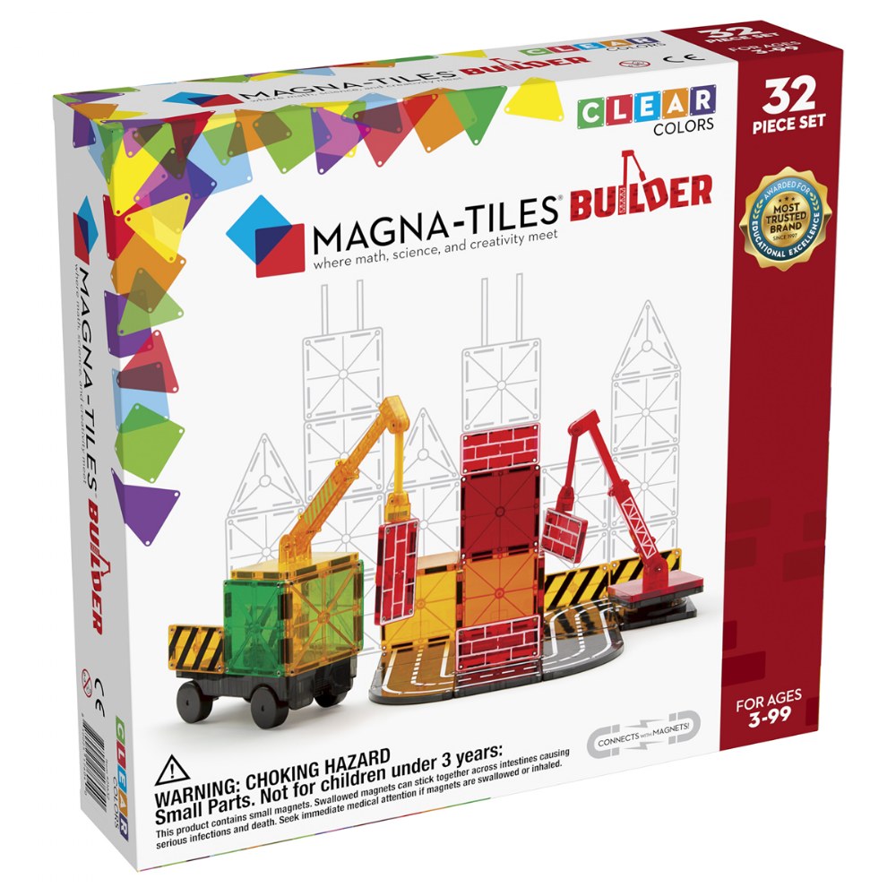 Magna Tiles Builder Set by Magna Tiles