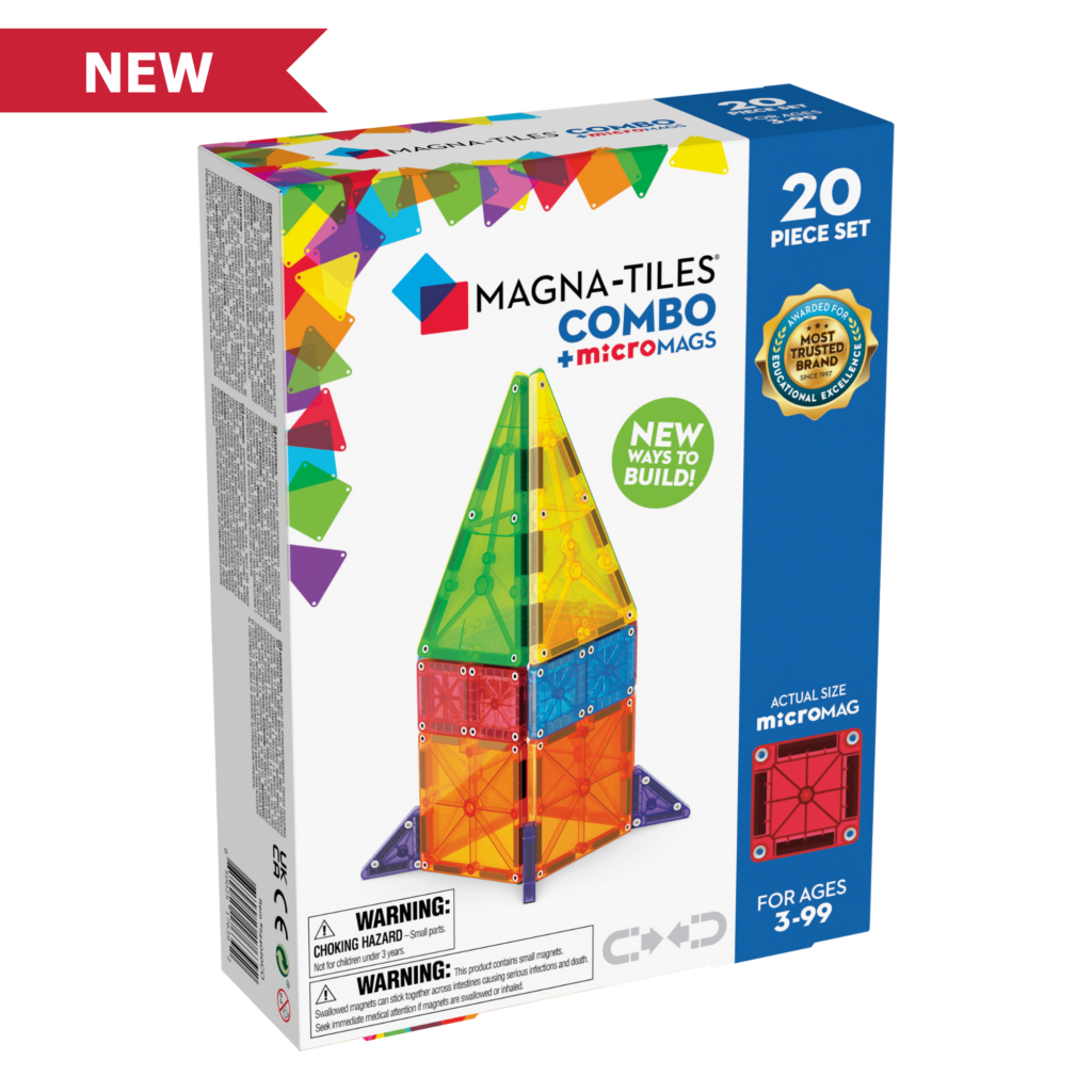 Magna-Tiles Combo 20pc Set-by-Magna Tiles