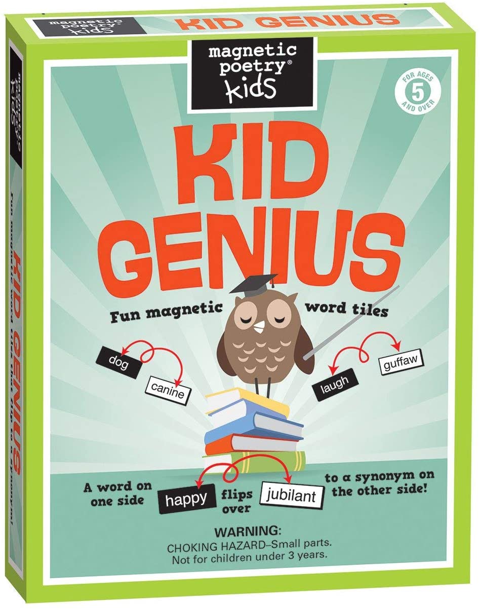 Magnetic Poetry Kid Genius by Magnetic Poetry