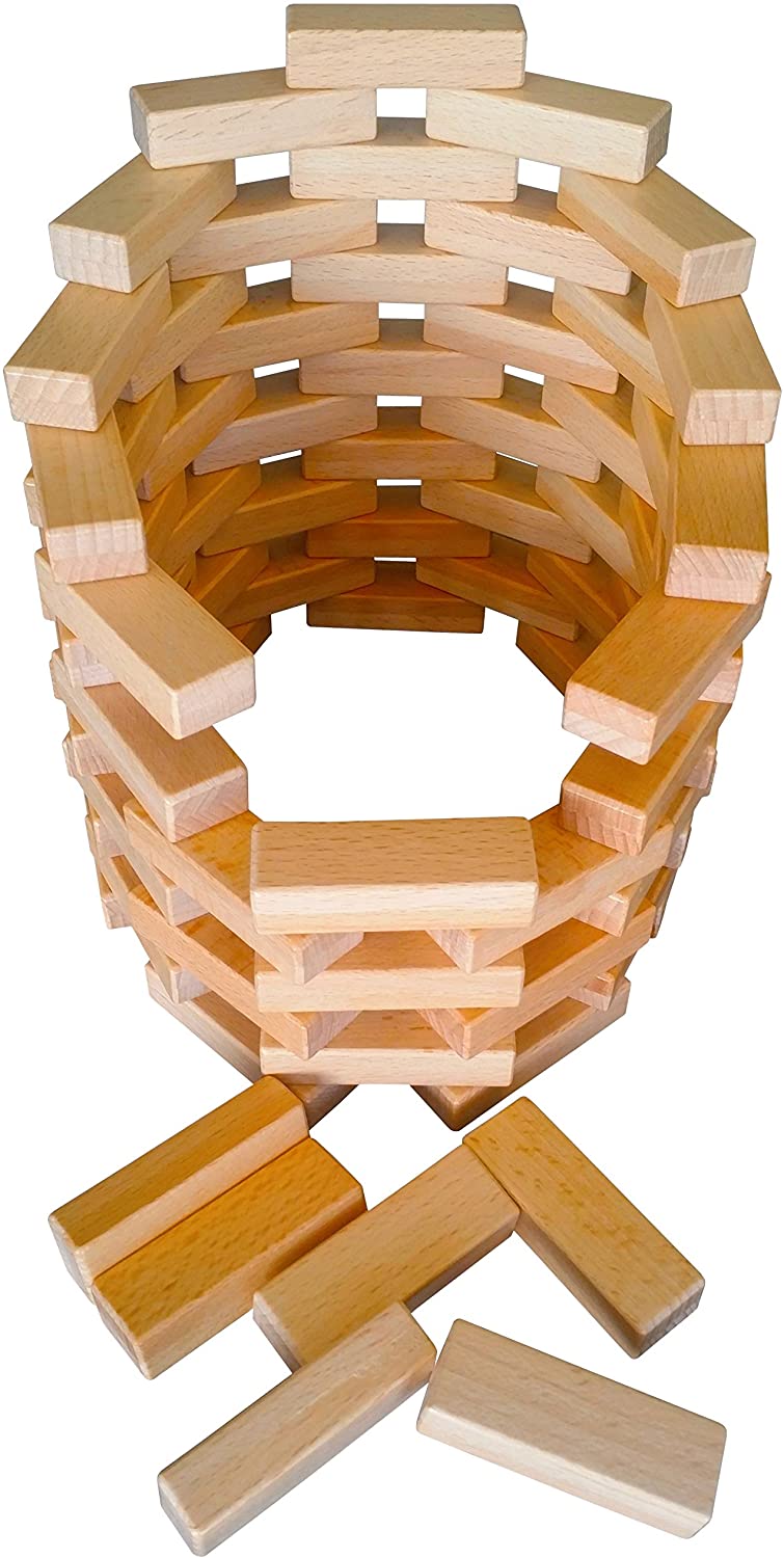 Magz Bricks 40pc Set Natural by Magz 1