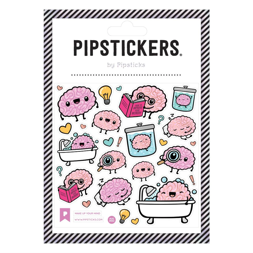 Make Up Your Mind Sticker Sheet-by-Pipsticks