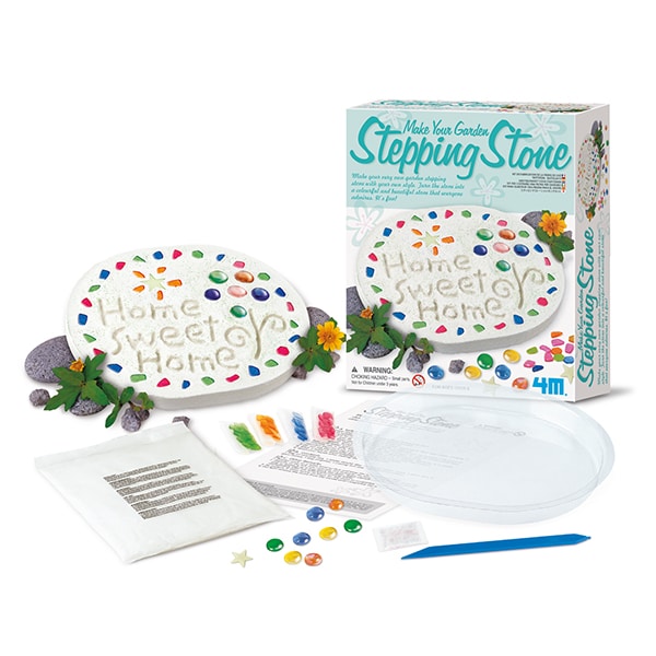 Make Your Own Garden Stepping Stone Kit by 4M 1