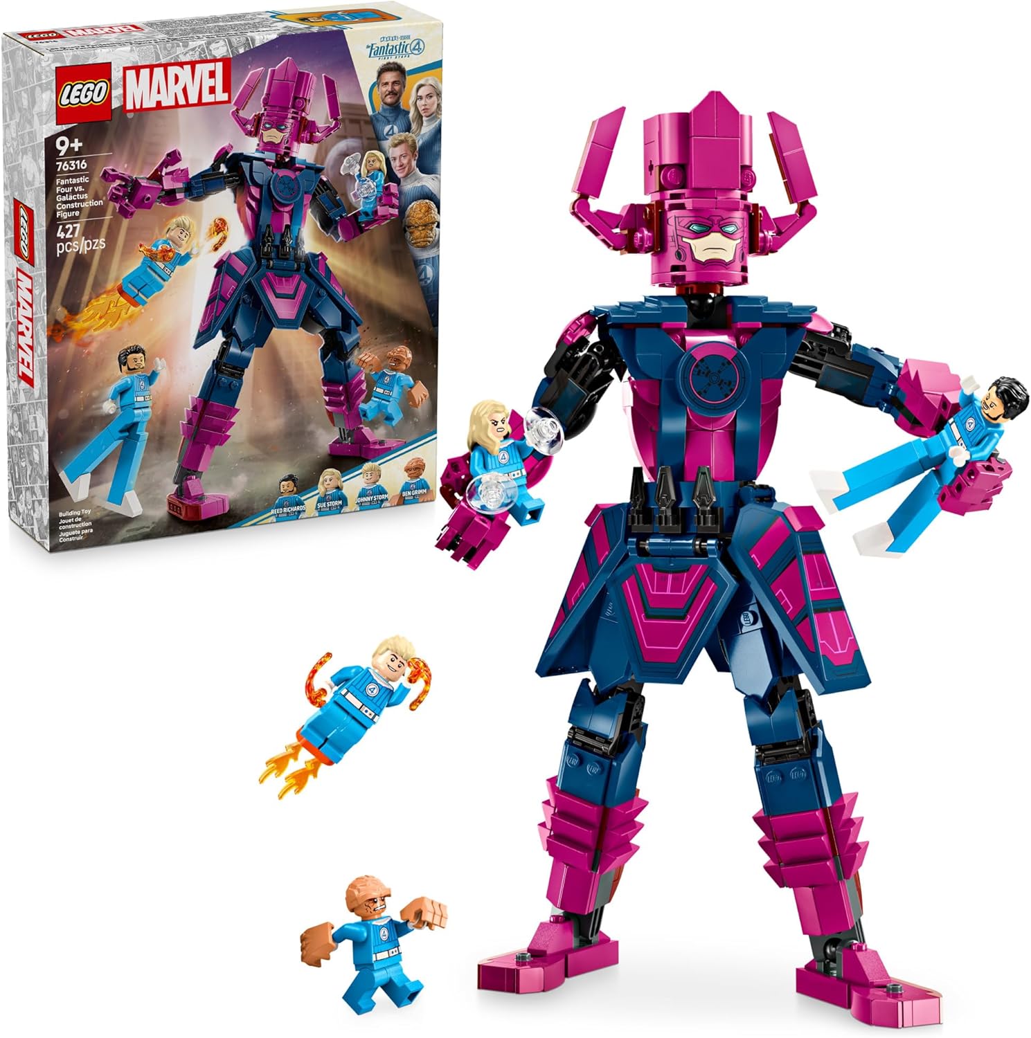 Marvel Fantastic Four vs. Galactus Construction Figure-by-Lego