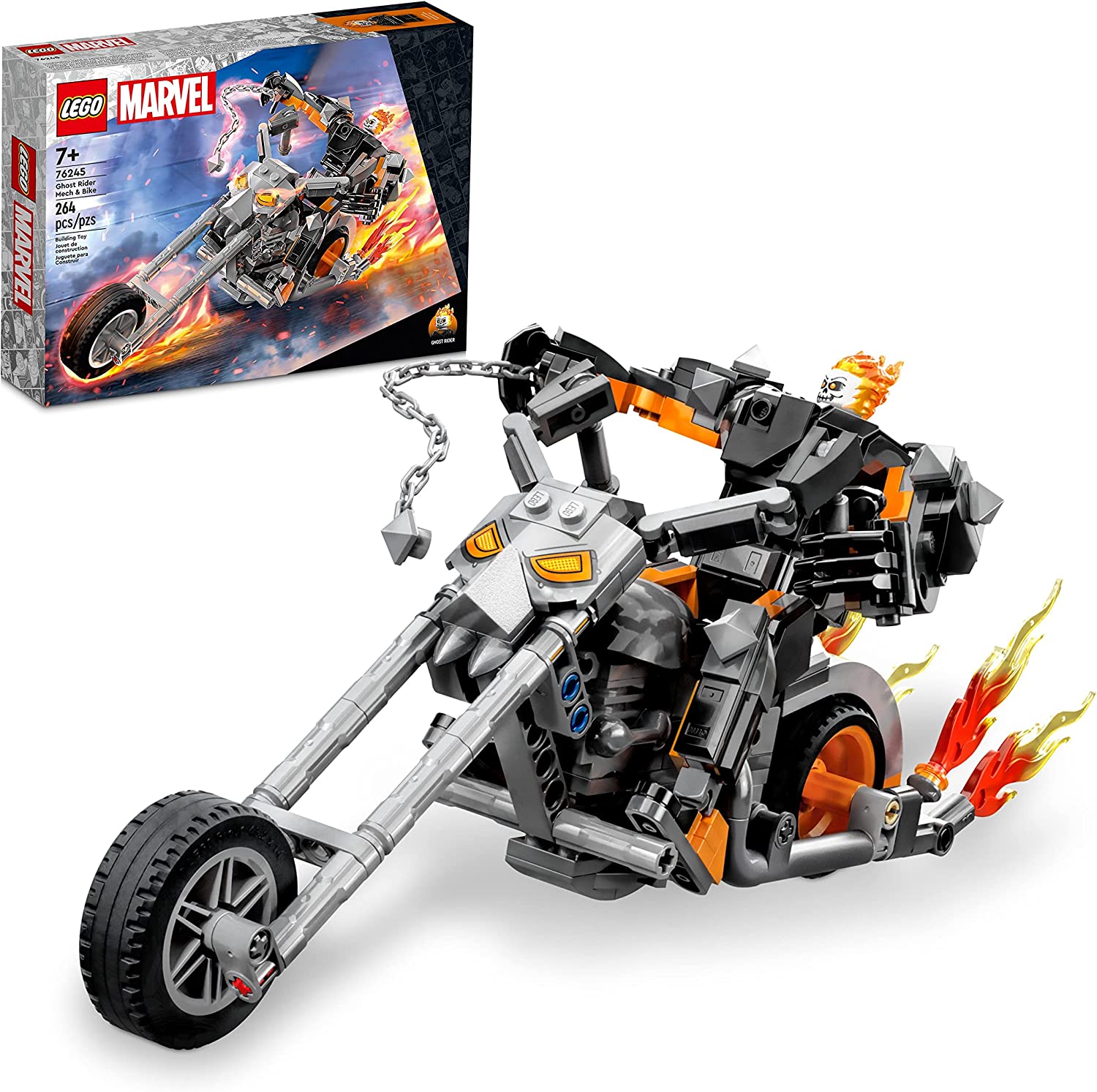 Marvel Ghost Rider Mech Bike by Lego