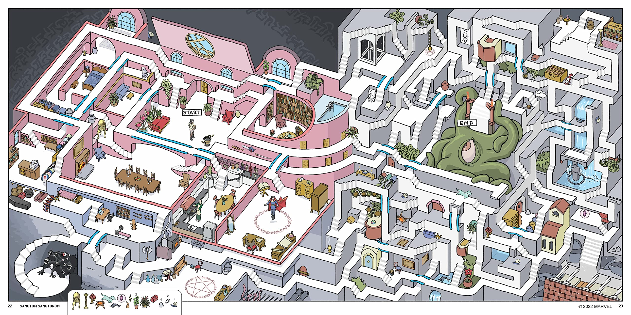 Marvel Mazes by Chronicle Books 5