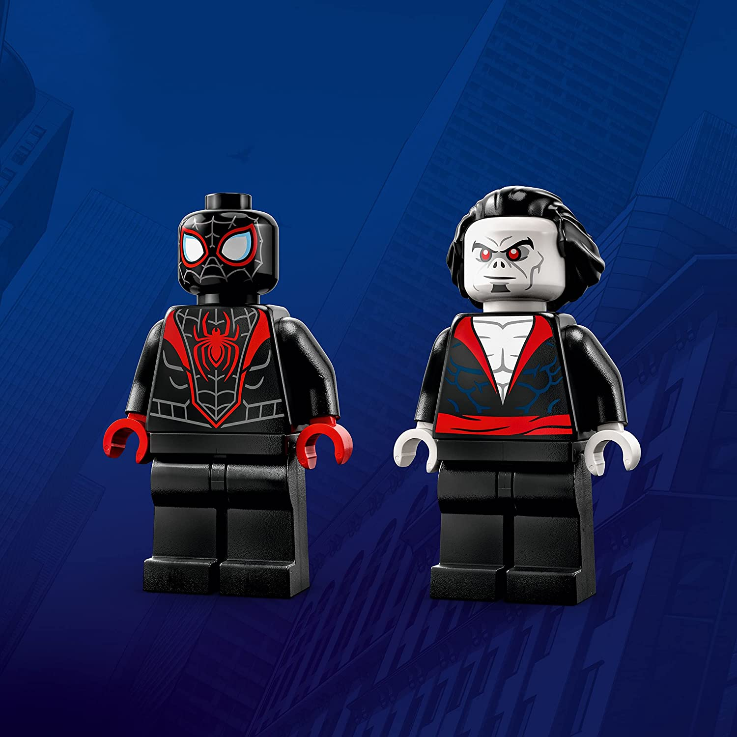 Marvel Miles Morales vs. Morbius by Lego 5