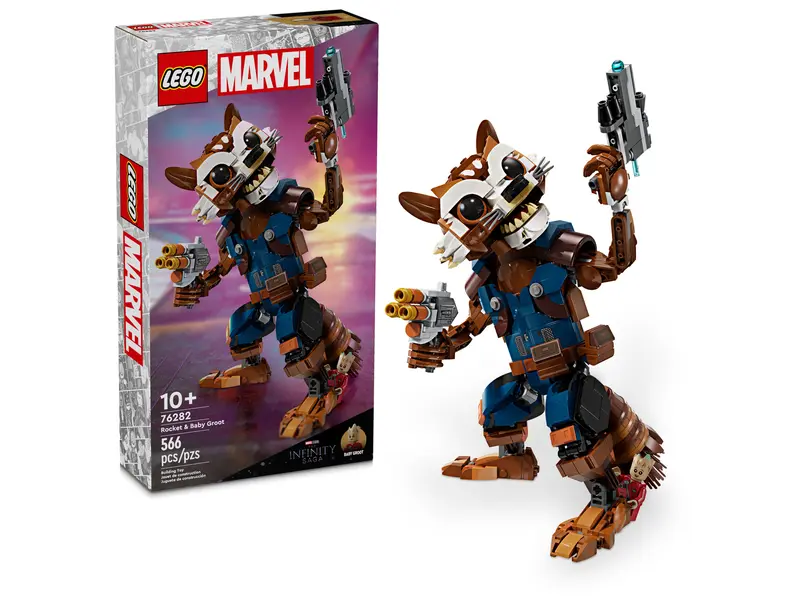 Marvel Rocket & Baby Groot-by-Lego