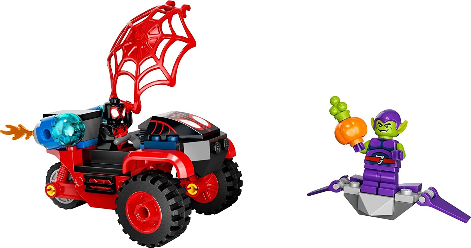 Marvel Spidey and His Amazing Friends Miles Morales Spider Mans Techno Trike by Lego 1