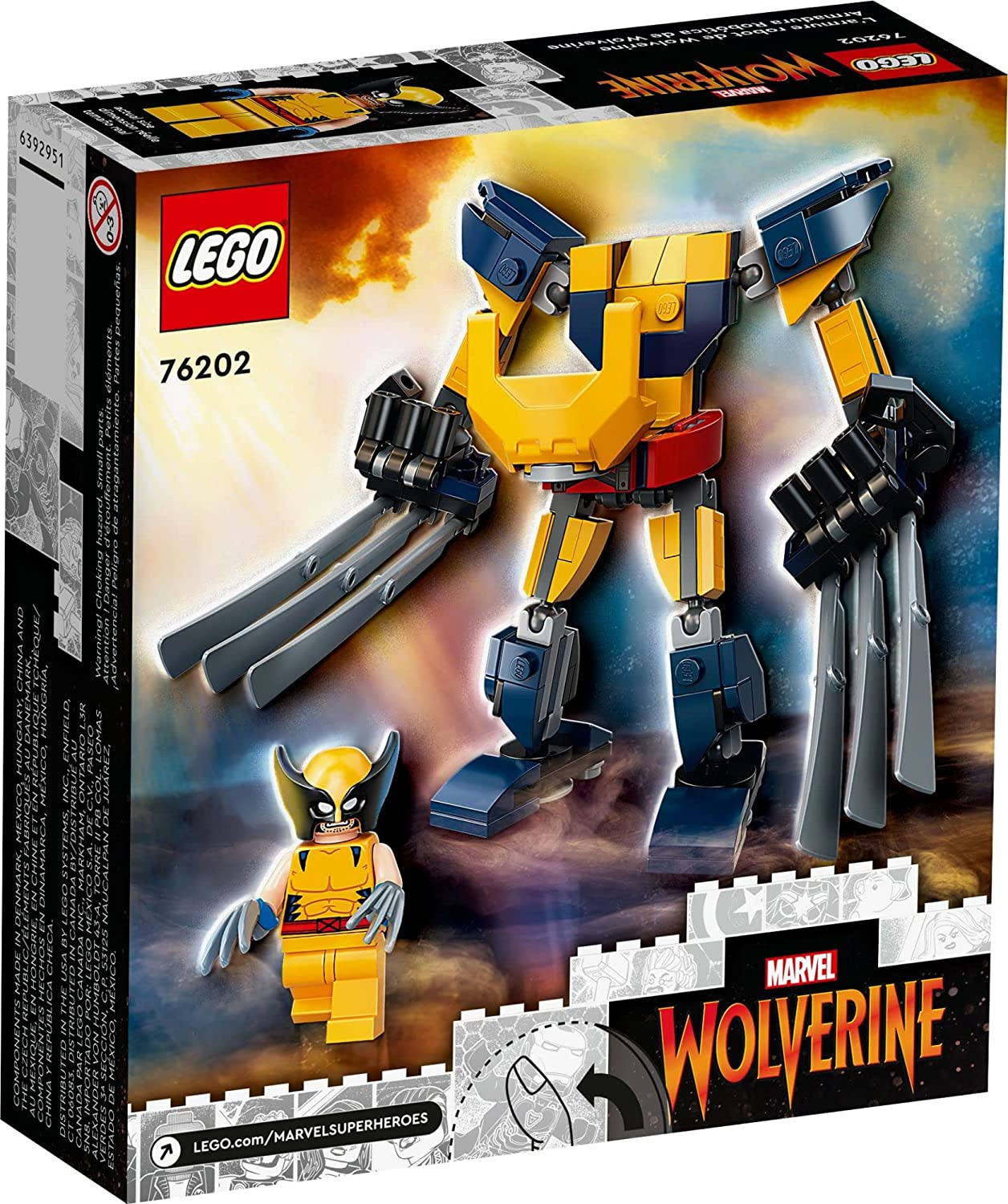 Marvel Wolverine Mech Armor by Lego 3