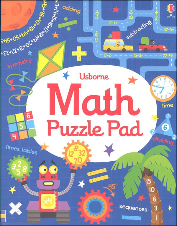 Math Puzzle Pad by Usborne
