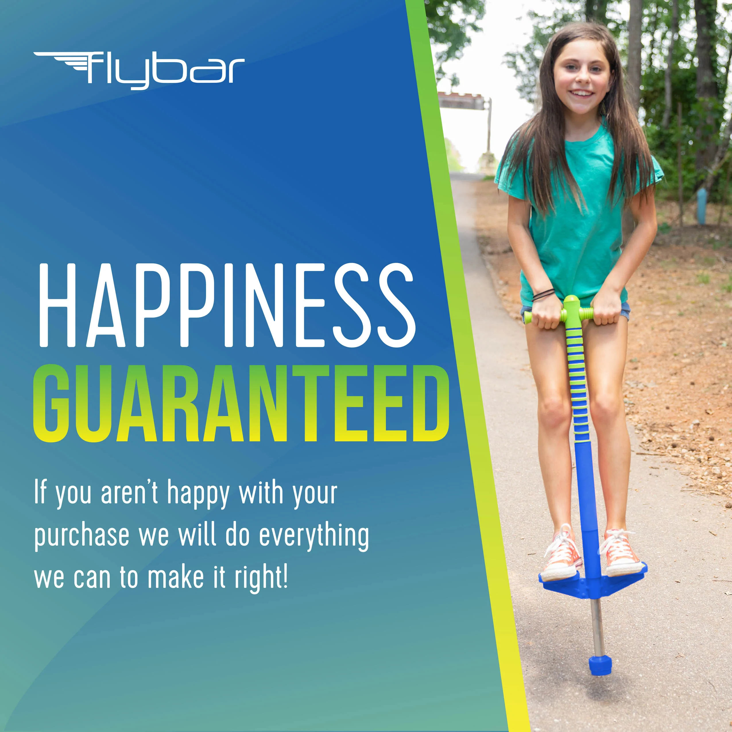 Maverick Pogo Stick BlueGreen by Flybar 4