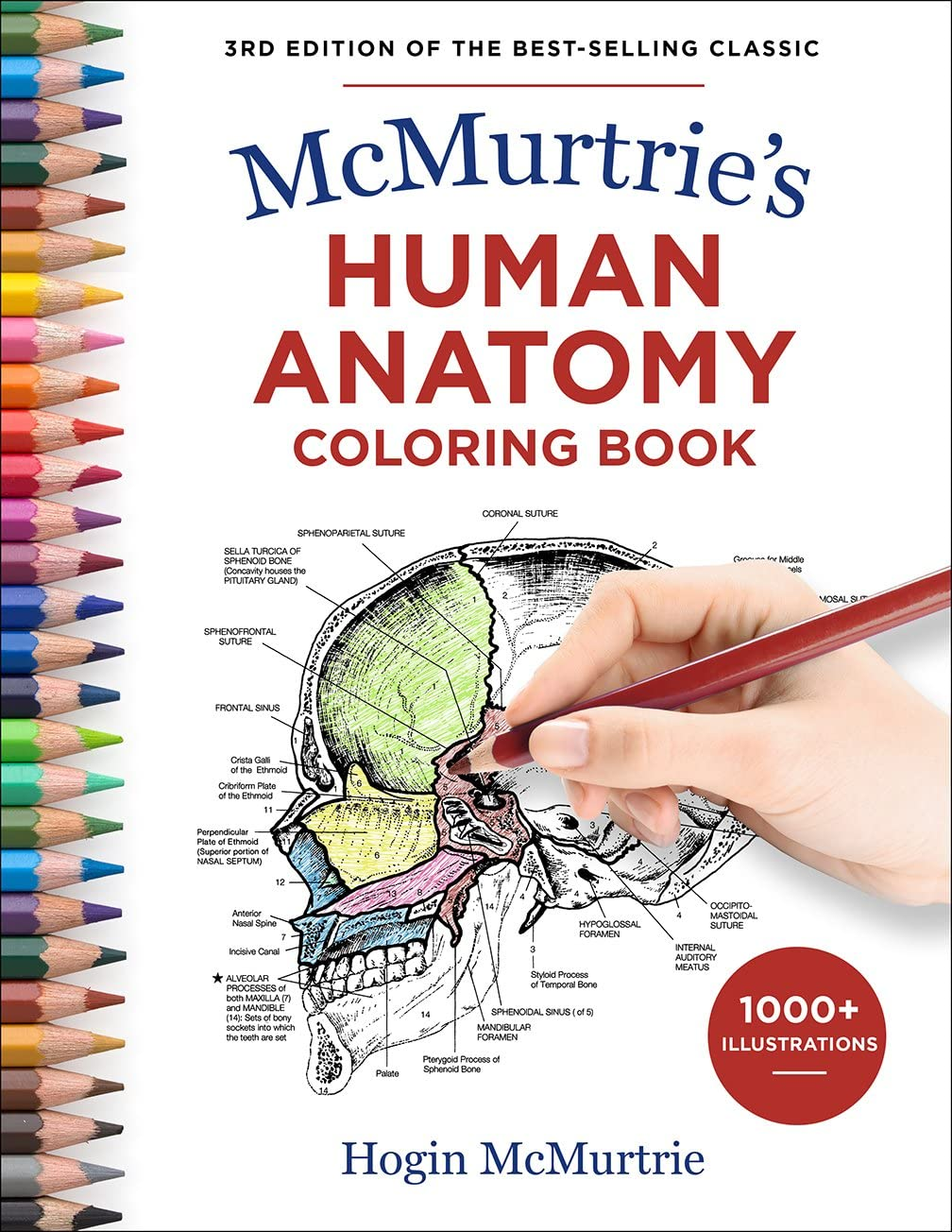 McMurtries Human Anatomy Coloring Book by Sterling Publishing