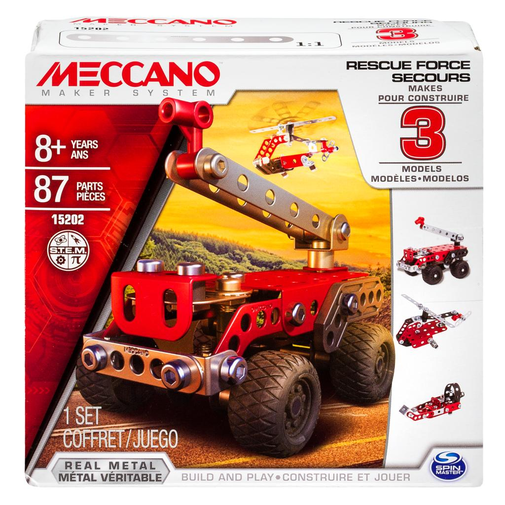 Meccano 3-in-1 Rescue Squad Set-by-Meccano