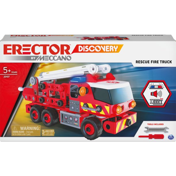 Meccano Discovery Rescue Fire Truck by Meccano