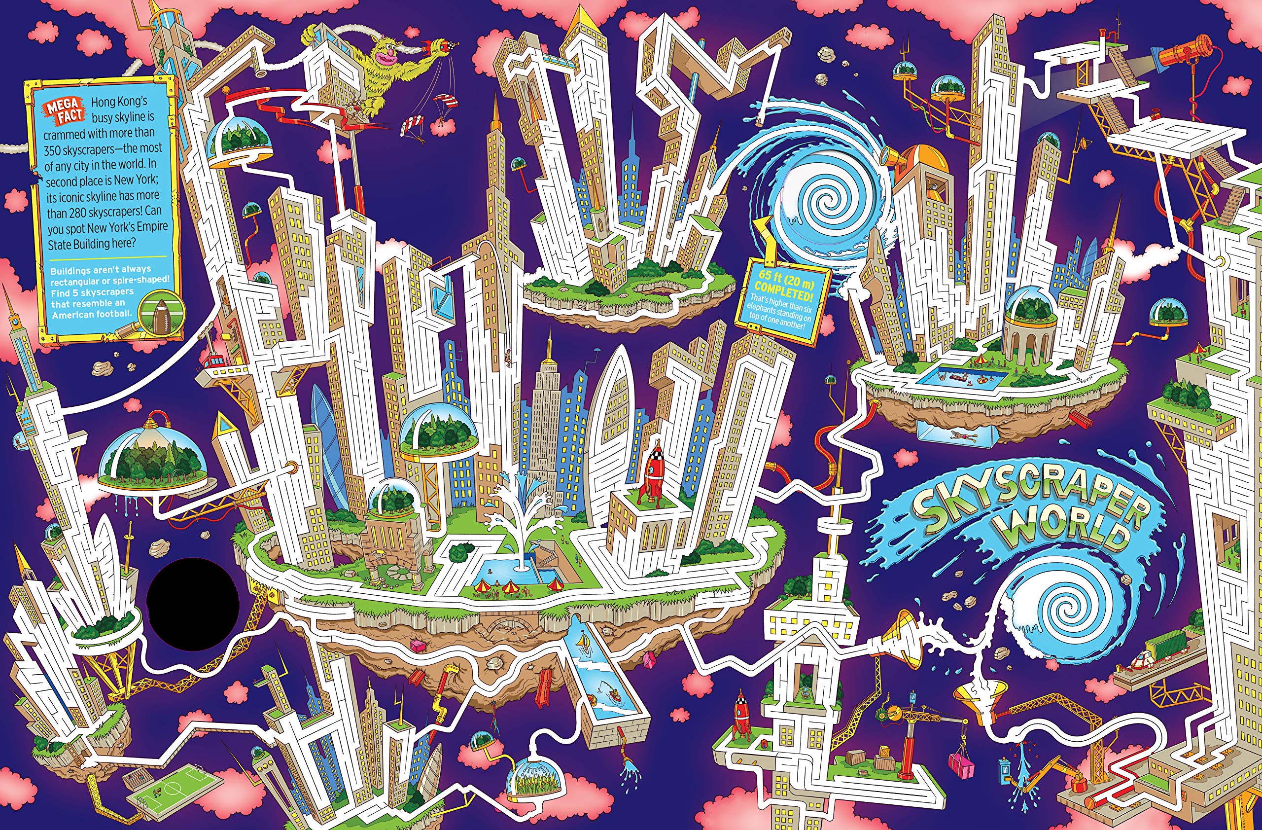 Mega Maze Adventure by Workman Publishing 1