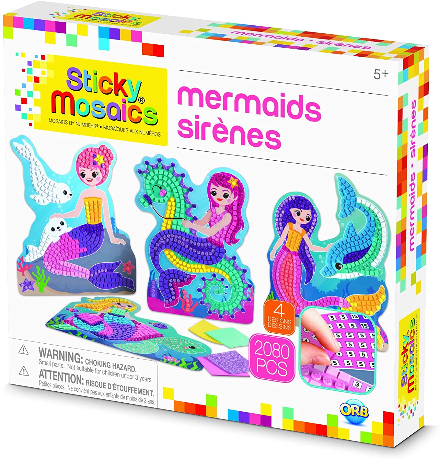 Mermaids Sticky Mosaics by Orb