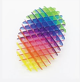 Mesh Matrix Translucent Rainbow-by-Streamline
