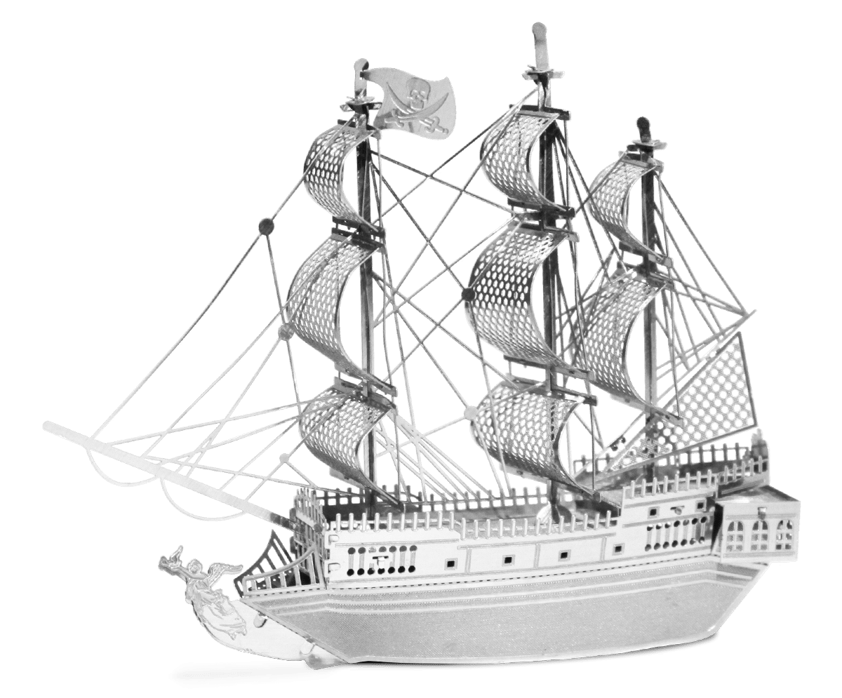 Metal Earth Black Pearl by Fascinations 1