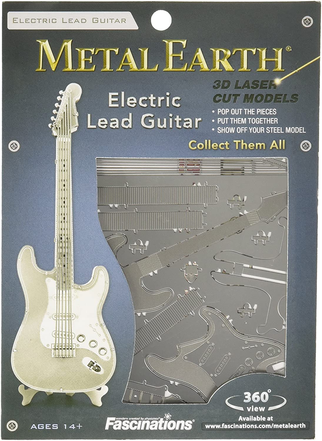 Metal Earth Electric Lead Guitar by Fascinations