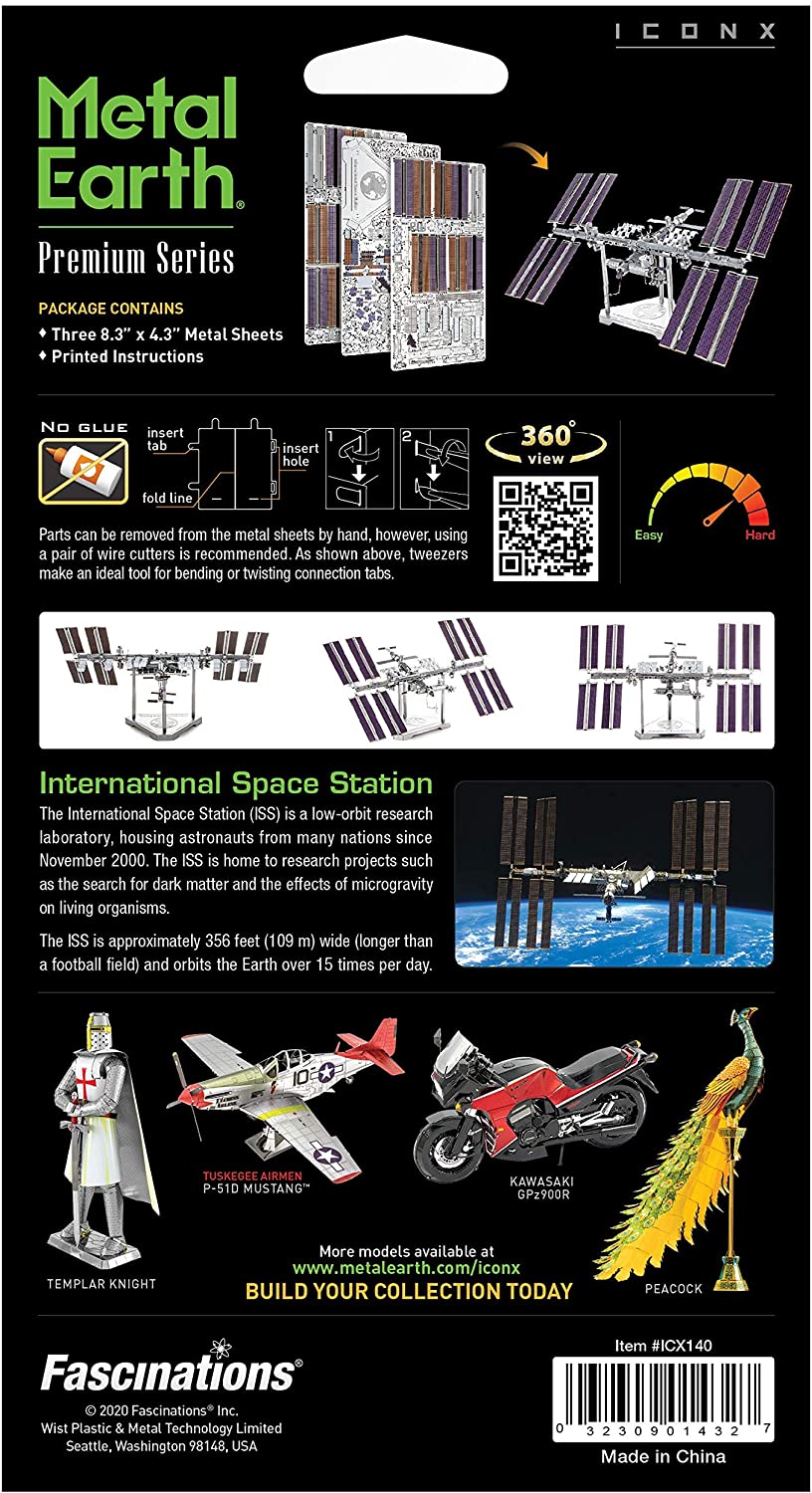 Metal Earth International Space Station by Fascinations 1