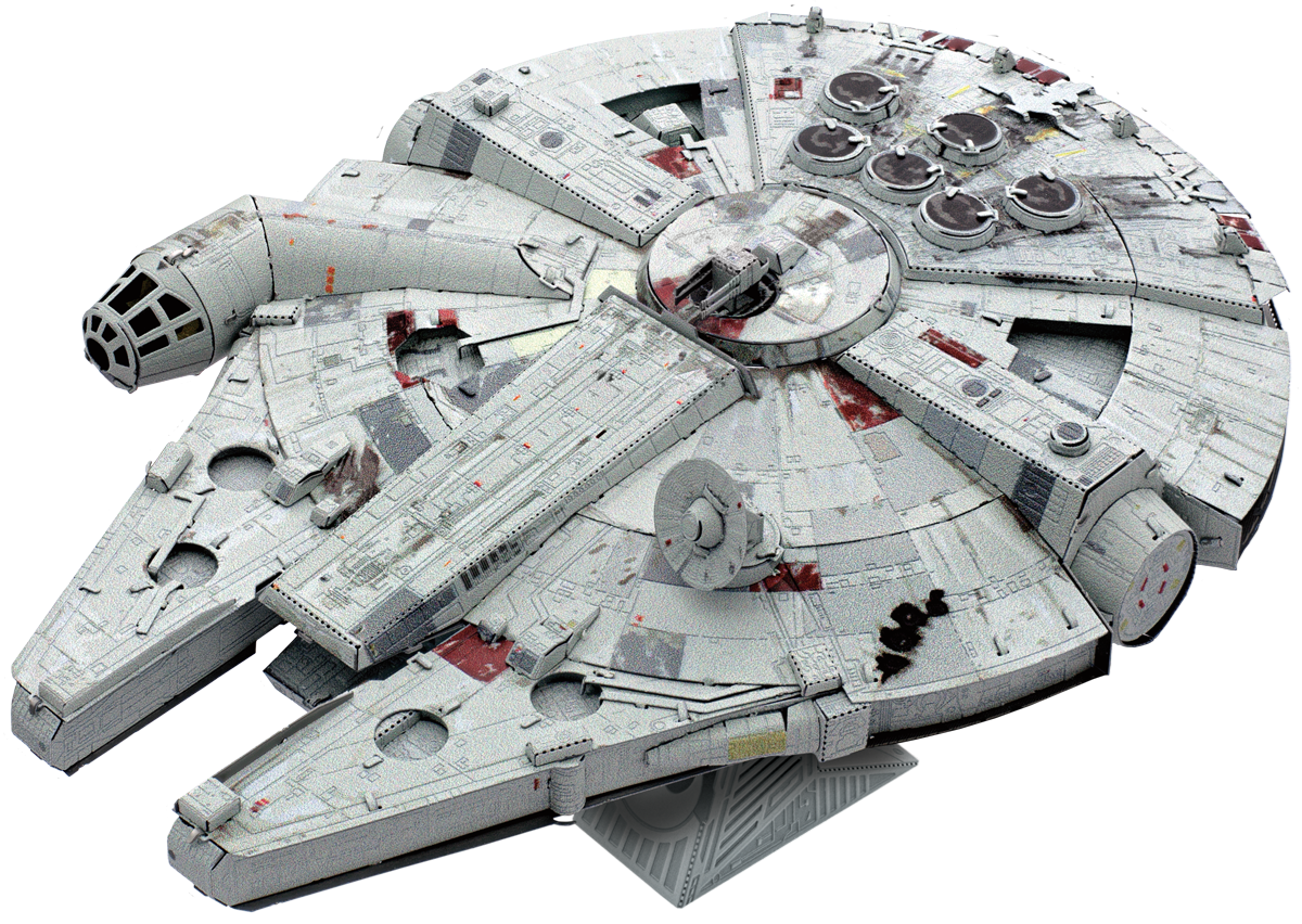 Metal Earth Millennium Falcon-by-Fascinations