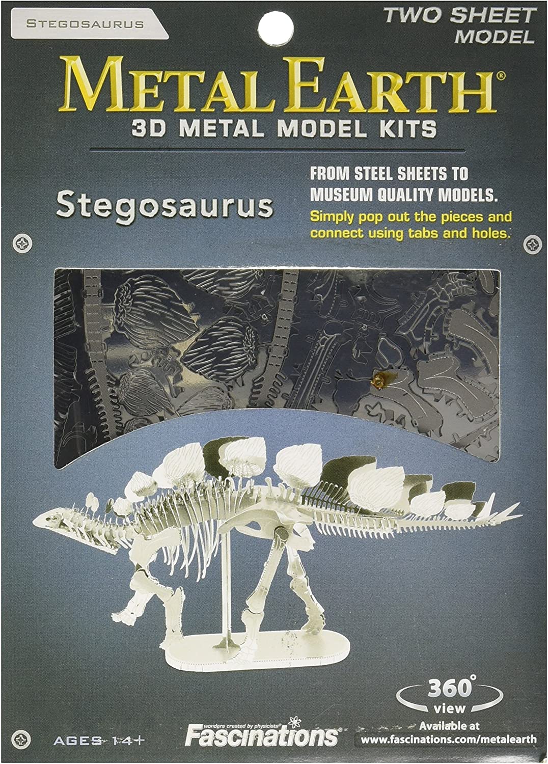 Metal Earth Stegosaurus Skeleton by Fascinations