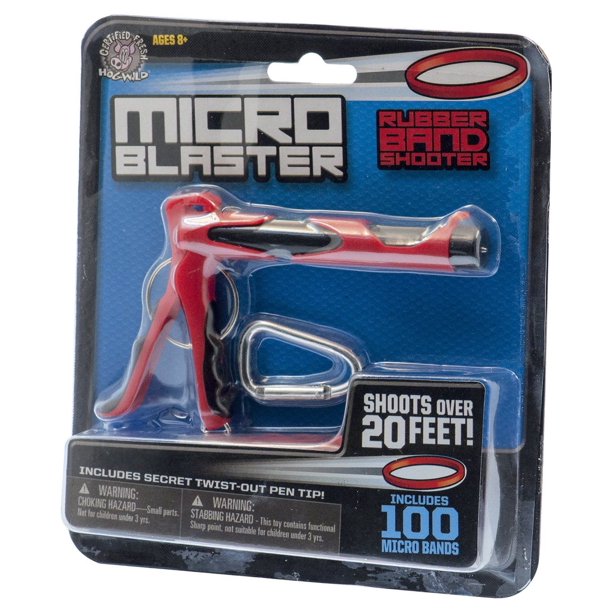 Micro Blaster Rubberband Shooter by Hog Wild