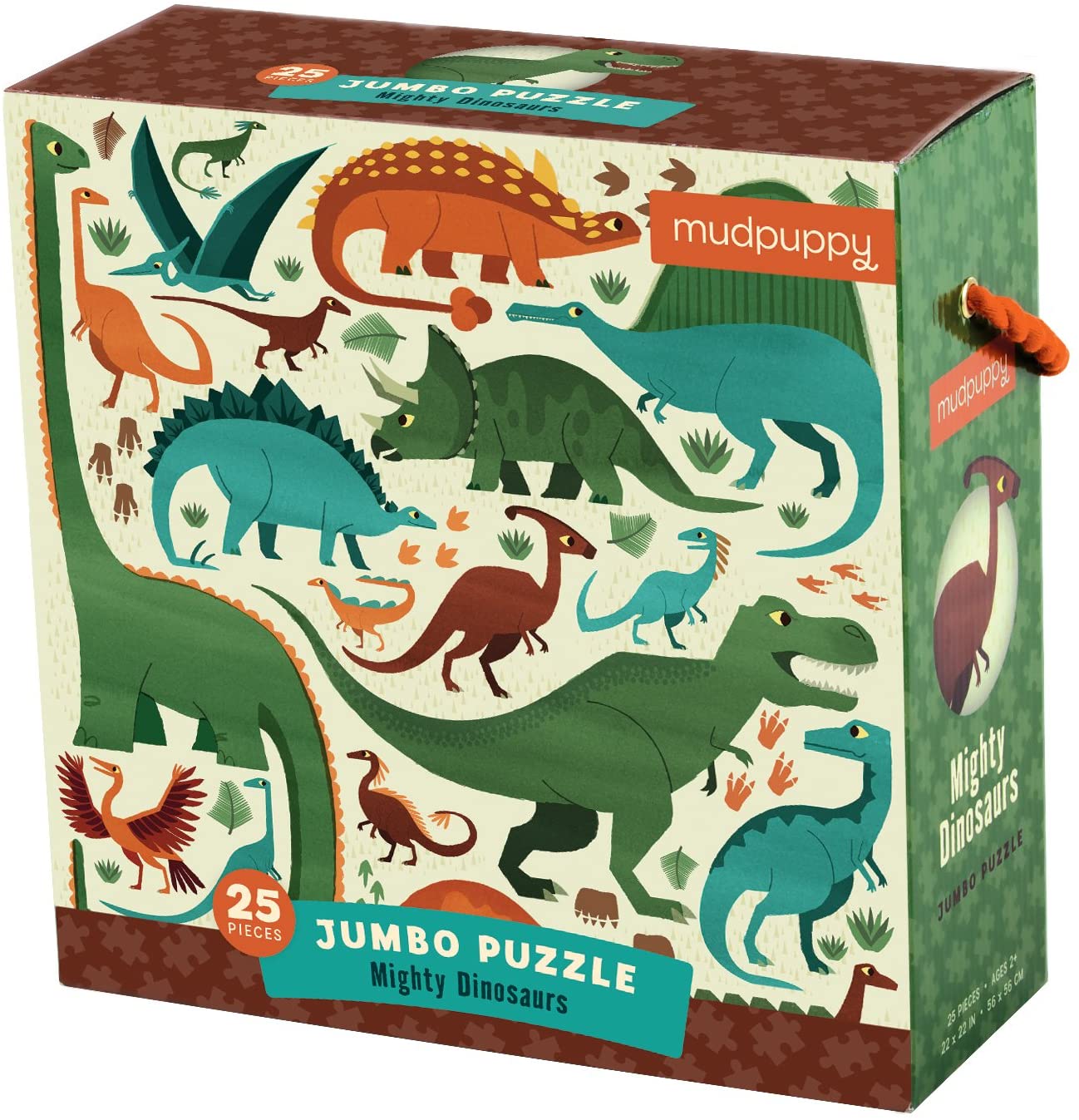 Mighty Dinosaurs Jumbo Puzzle by Mudpuppy