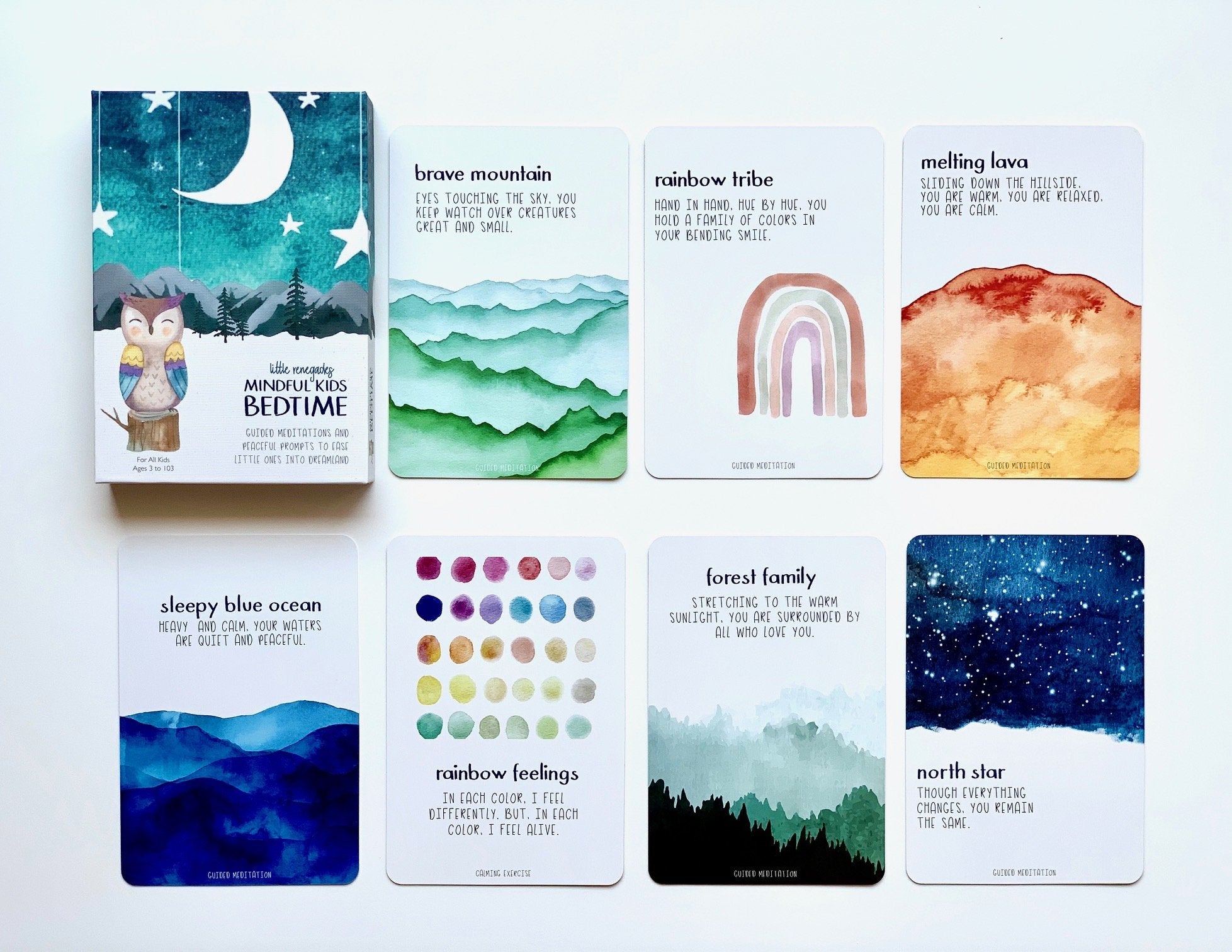 Mindful Kids Cards Bedtime by Little Renegades 1