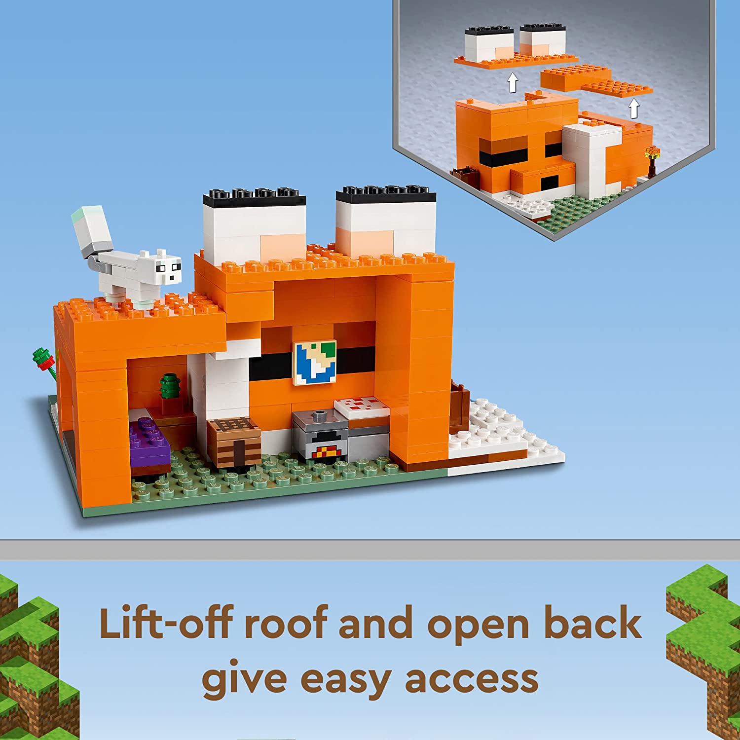 Minecraft The Fox Lodge by Lego 2