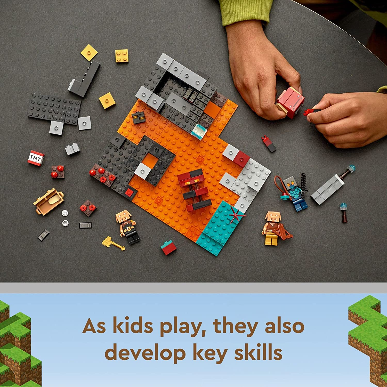 Minecraft The Nether Bastion by Lego 4