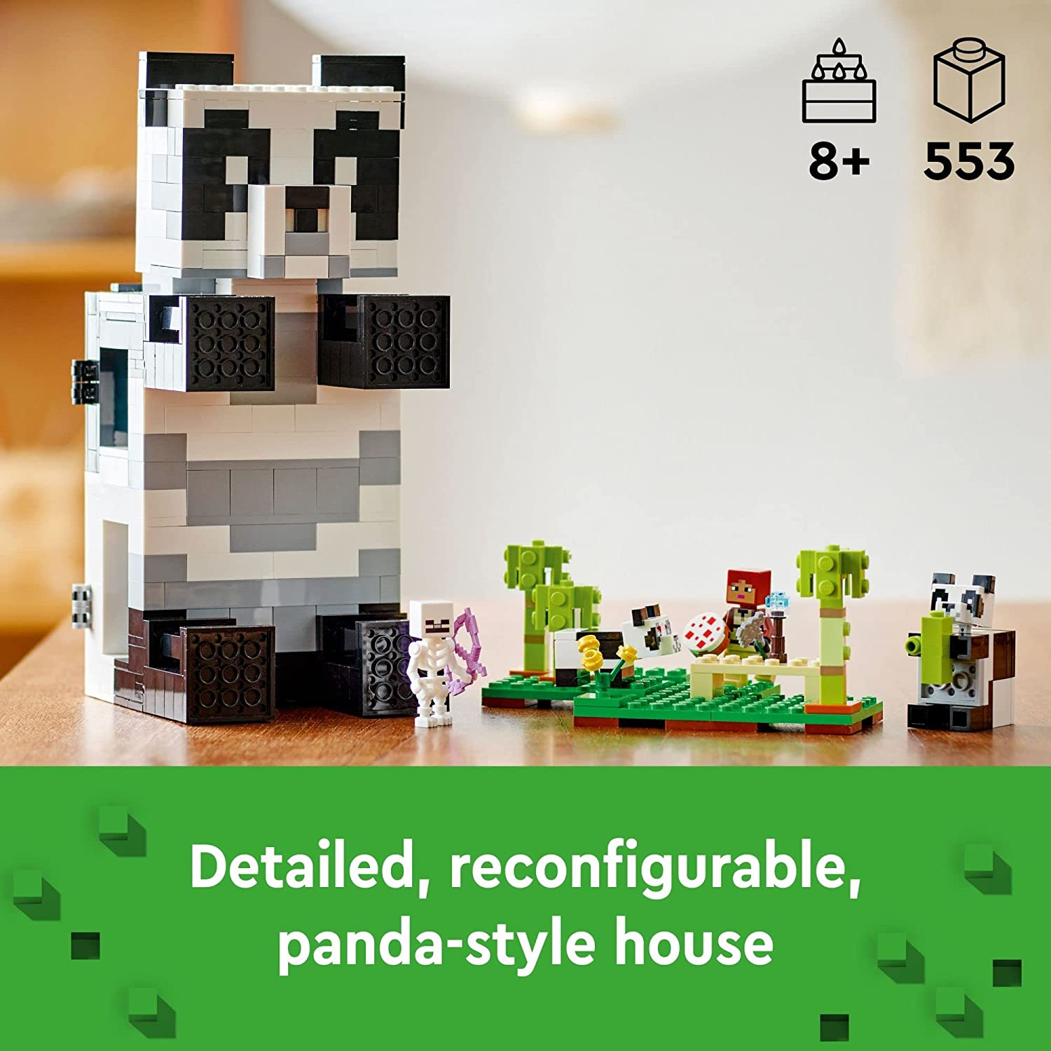 Minecraft The Panda Haven by Lego 1
