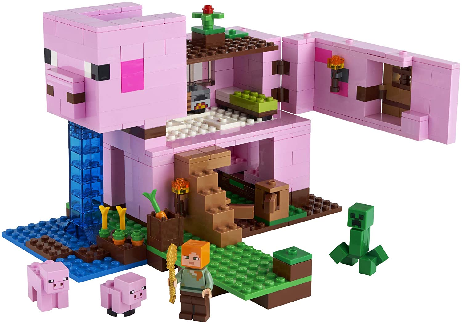 Minecraft The Pig House by Lego 2