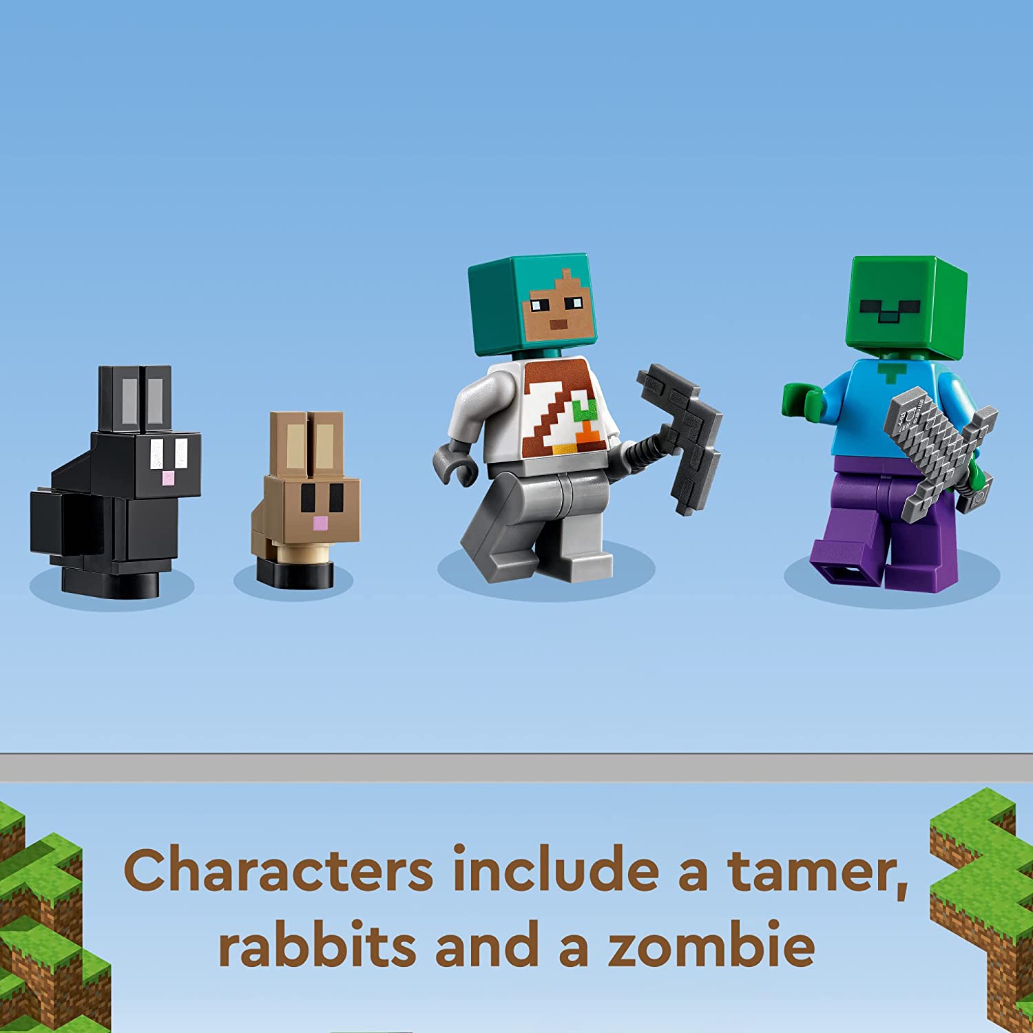Minecraft The Rabbit Ranch by Lego 4