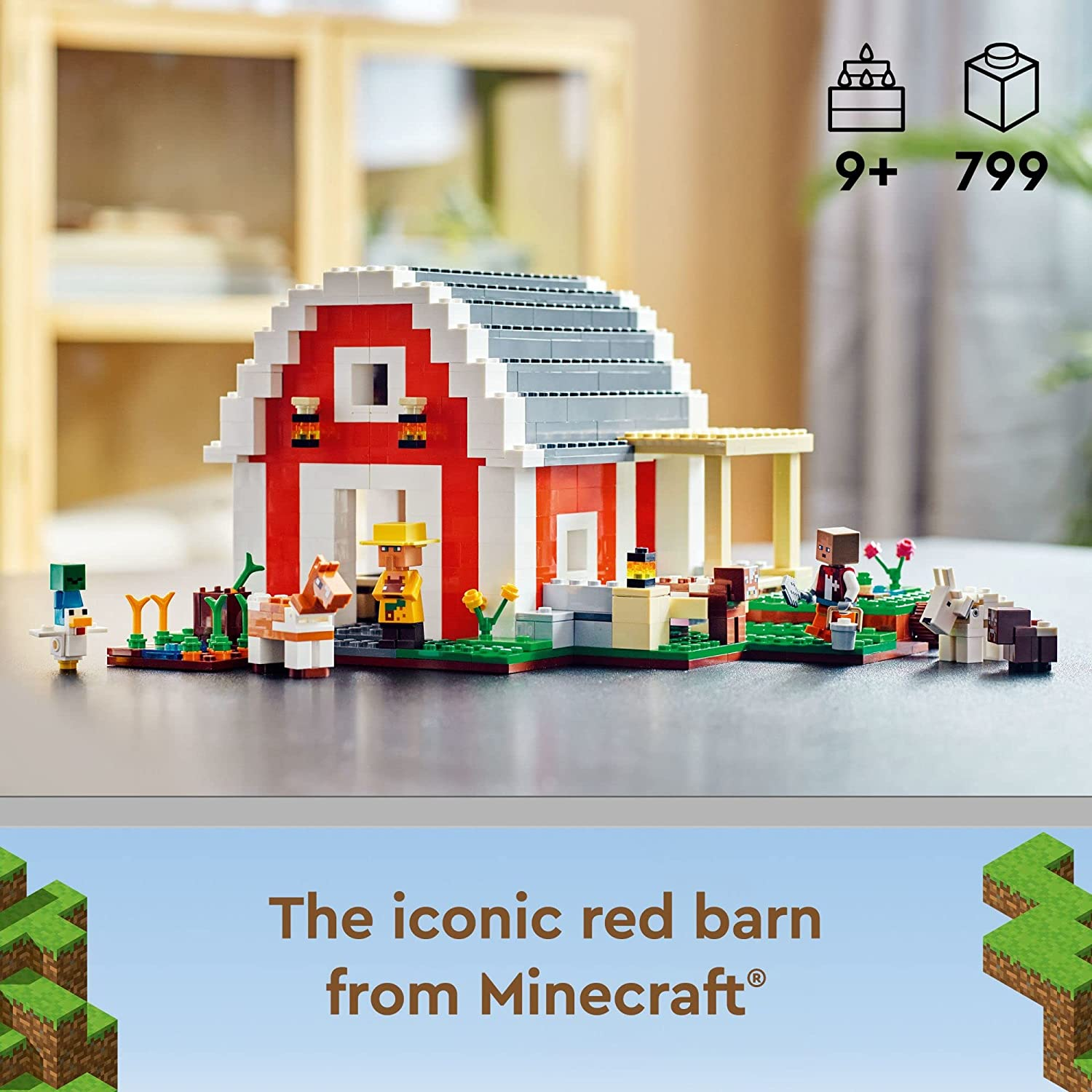 Minecraft The Red Barn 21187 Building Set by Lego 1