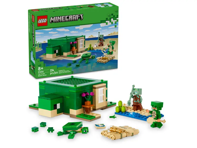 Minecraft The Turtle Beach House-by-Lego