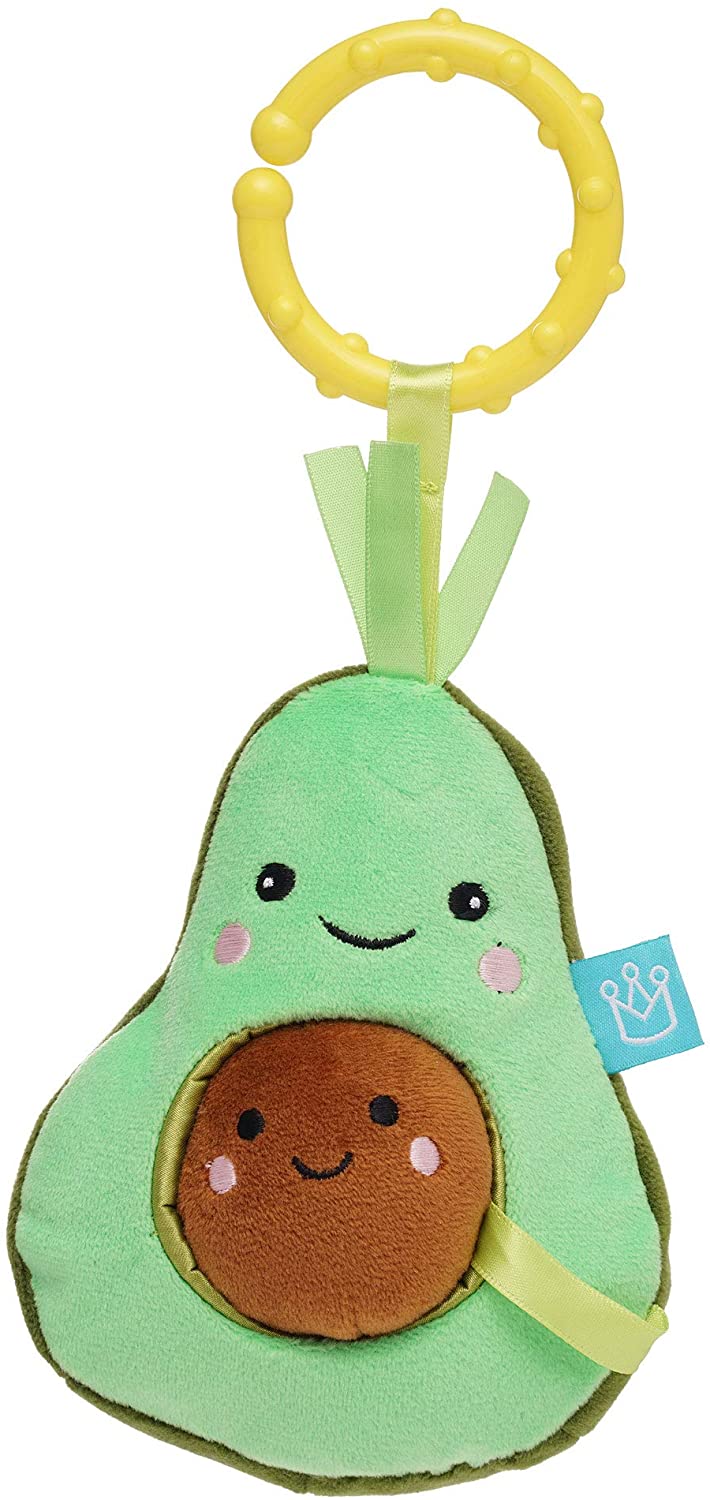 Mini Apple Farm Avacado Baby Travel Toy by Manhattan Toy