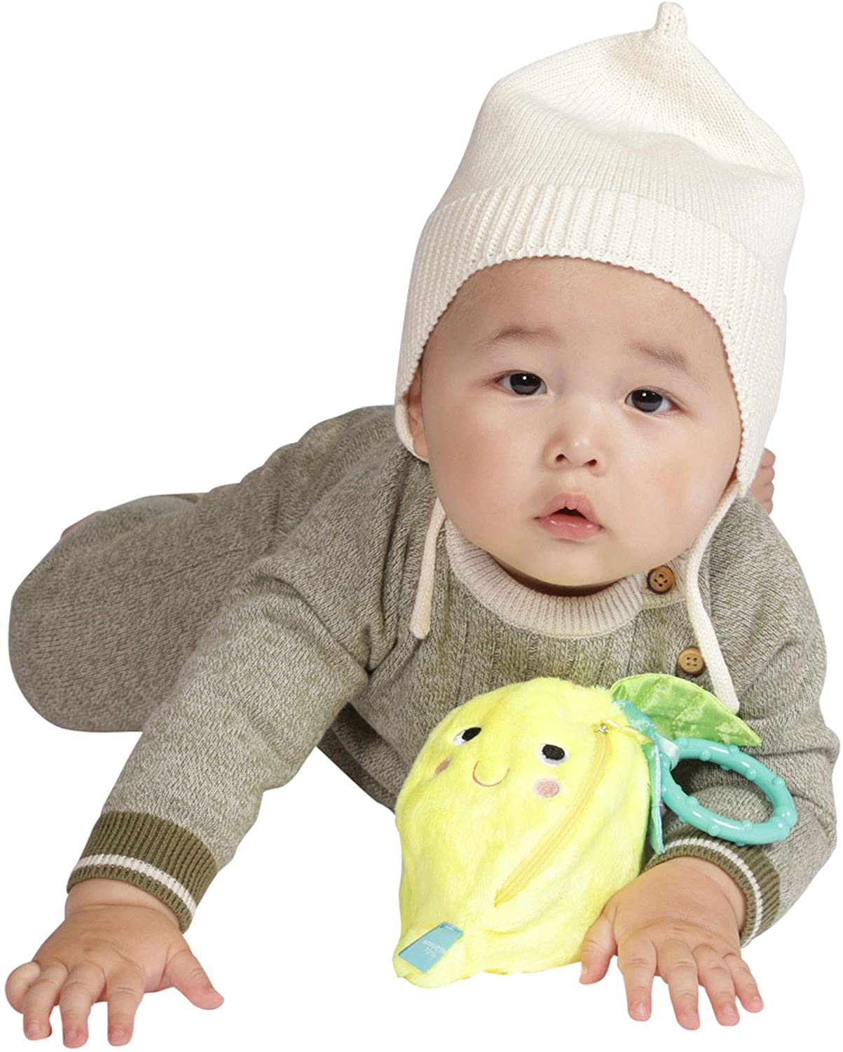 Mini Apple Farm Lemon Baby Travel Toy by Manhattan Toy 3