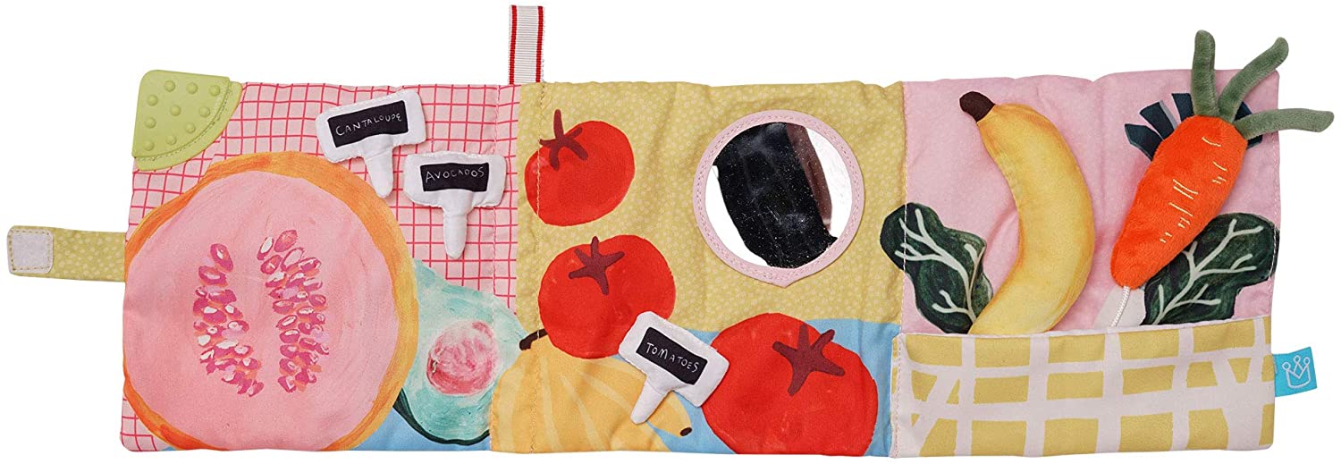 Mini Apple Farm Soft Activity Crinkle Book by Manhattan Toy 1