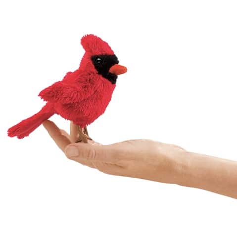 Mini Cardinal Puppet by Folkmanis