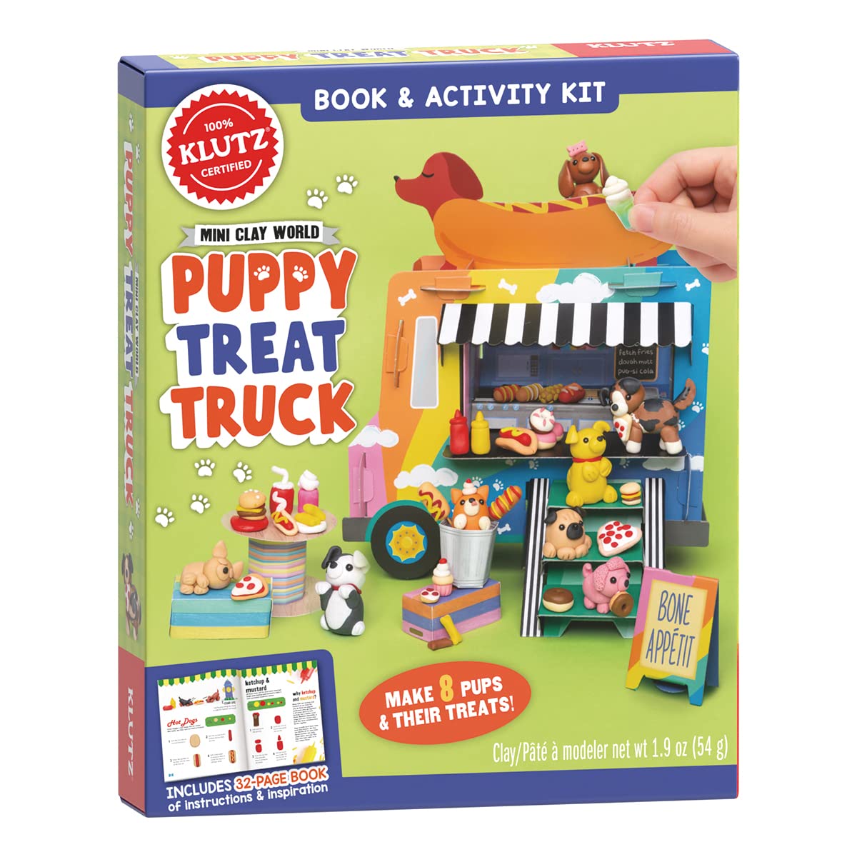 Mini Clay World Puppy Treat Truck-by-Klutz