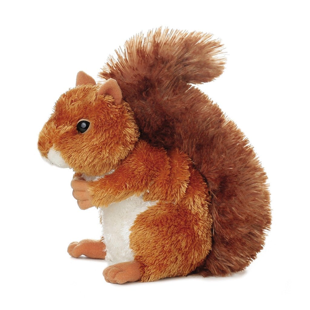 Mini Flopsie Red Squirrel Nutsie 8 by Aurora